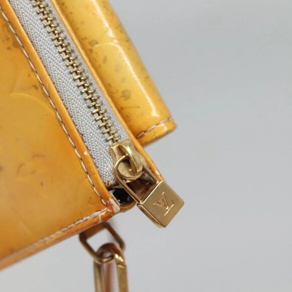 LOUIS VUITTON Monogram Vernis Motto Accessory Pouch Gris M91030 LV Auth 131944 - Picture 8 of 15